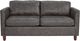 Best® Home Furnishings Customizable Bayment Leather Queen Sofa Sleeper with Dark Walnut Legs-5