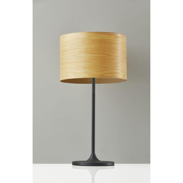Adesso® Oslo Matte Black Table Lamp-1