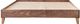 Avocado City Walnut King Simple Platform Bed-0