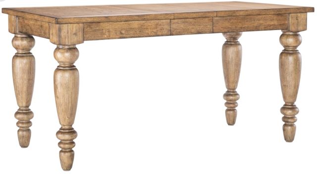 Legacy Classic Vintage Market Chimney Barnwood Oak Counter Table-2