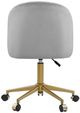 Linon Abigail Gray Desk Chair-5