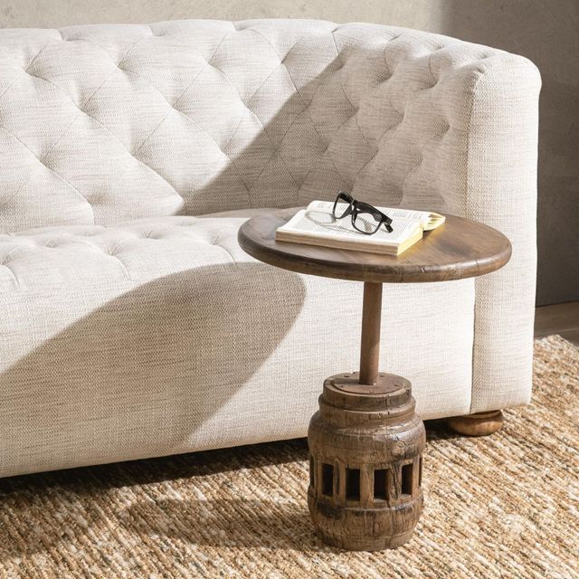 Classic Home Amira Natural Medium Accent Table-1
