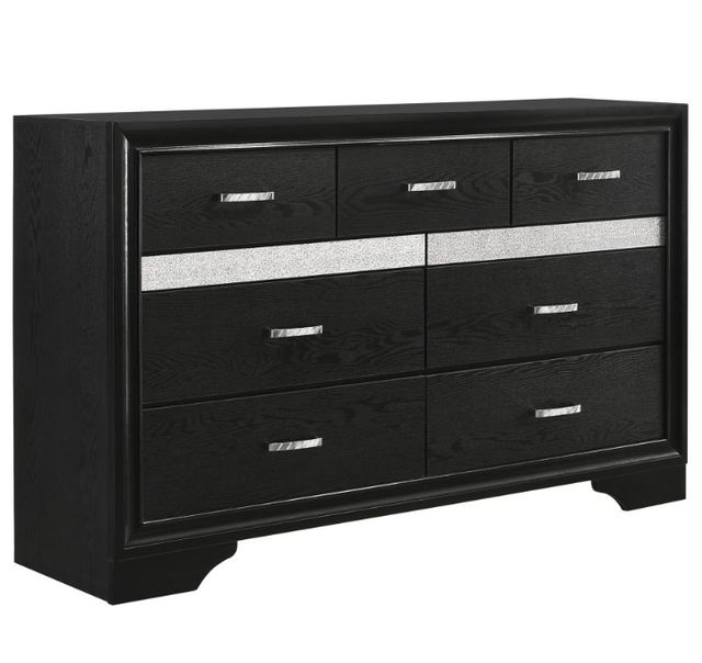 Coaster® Miranda 4-Piece Black Full Bedroom Set-3