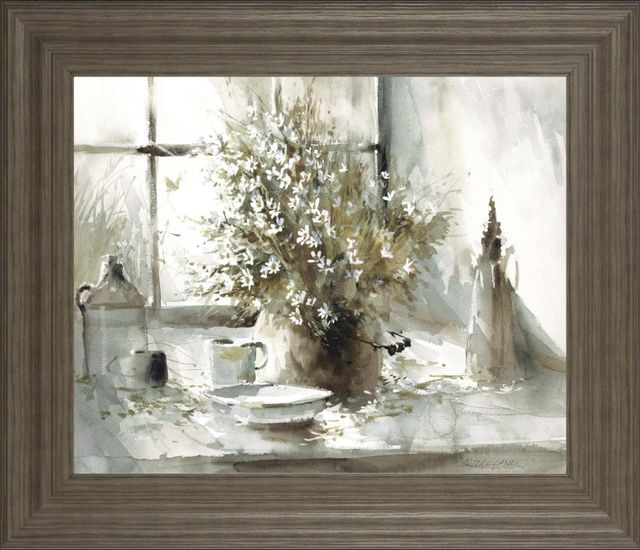 Classy Living George Bjorkland Daisy Still Life 26" Wall Art-0