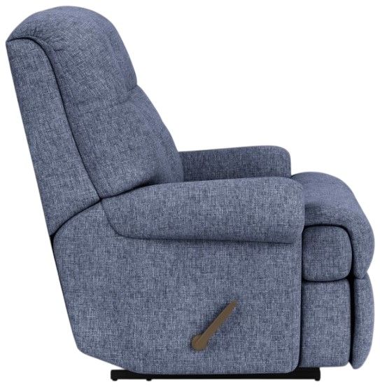 Flexsteel® Hercules Blue Indigo Recliner-2