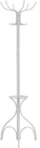 Monarch Specialties Inc. 70" White Metal Coat Rack-0