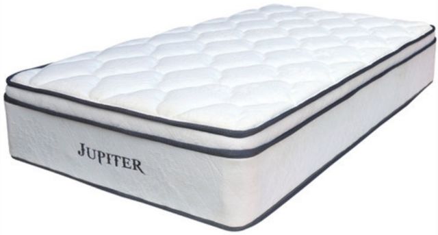 Martin Furniture & Bedding Jupiter 11.5” Innerspring Ultra Plush Euro Top Queen Mattress-0