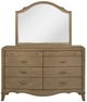 Coaster® Revello Washed Mango Dresser and Mirror-1