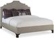 Century® Details Bed Irvine Bridgeton/Gray Queen Upholstered Bed-0