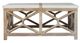 Uttermost® Catali Ivory Limestone Top Coffee Table with Warm Oatmeal Wash Base-3