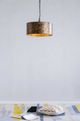 A & B Home Black/Brown Iron Chandelier-4