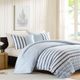 Olliix by INK+IVY Blue King Sutton Duvet Cover Set-0