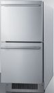 Summit® 2.8 Cu. Ft. Panel Ready Refrigerator Drawers-2