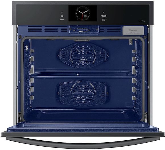 Samsung 30" Matte Black Single Electric Wall Oven-4