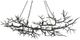Currey & Company Rainforest Rustic Bronze Chandelier-1