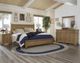 Vaughan-Bassett Laurel Honey Queen Rogers Sleigh Bed-3