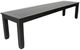 CabanaCoast® Customizable Mission Cast Aluminum Outdoor Dining Bench-0