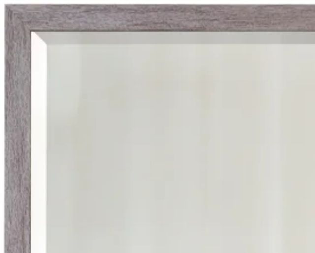 Stylecraft Gray Beveled Framed Wall Mirror-1