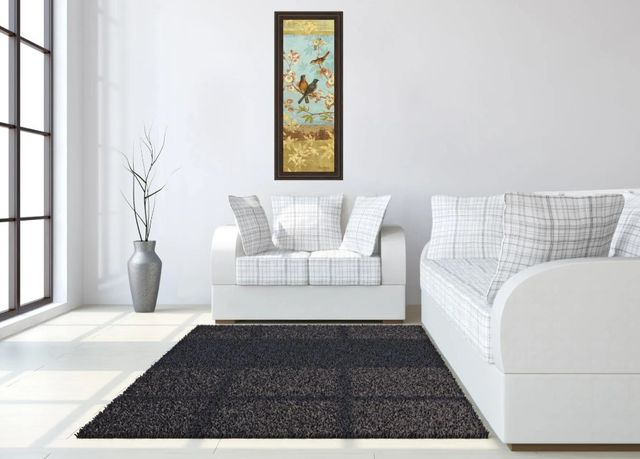 Classy Art Robins And Blooms Panel By Pamela Gladding Wall Art-2