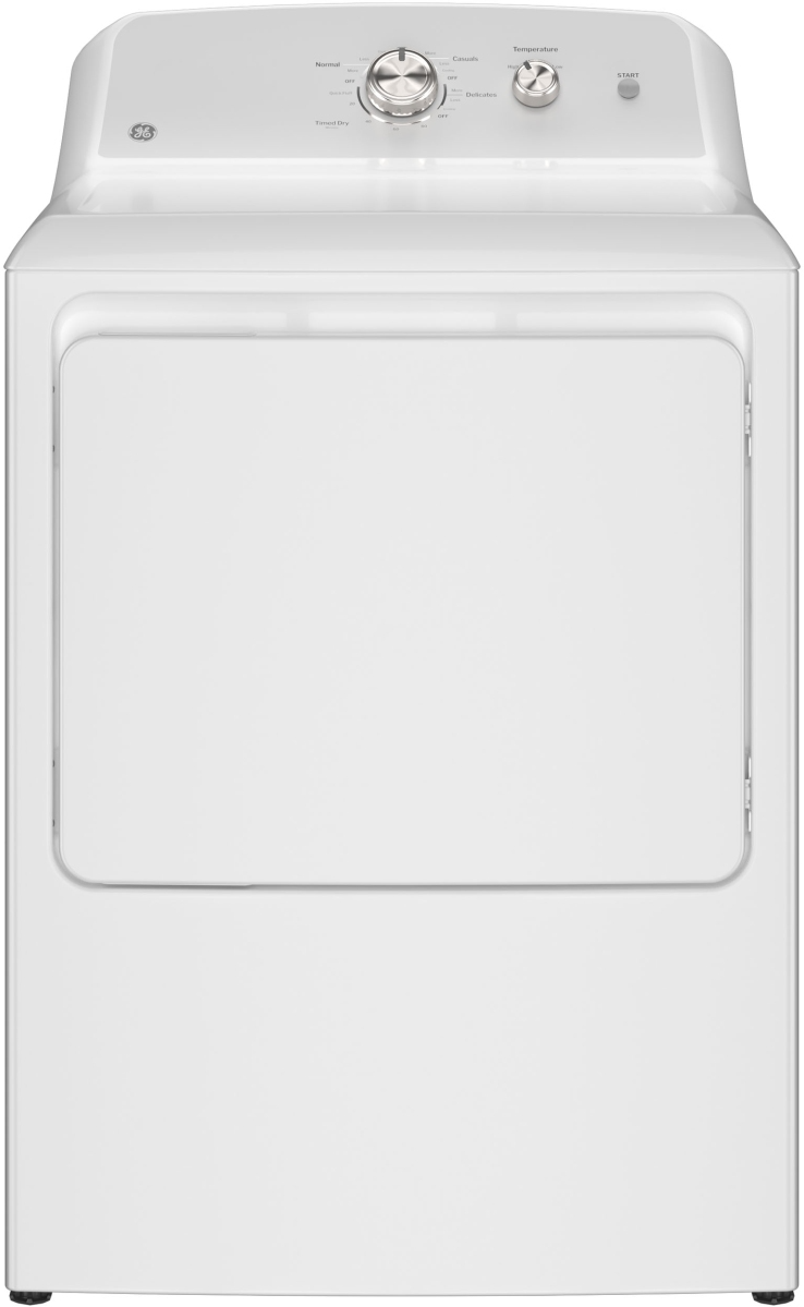 GE® 6.2 Cu. Ft. White Gas Dryer | Soll&rsquo;s Appliance Sale &amp; Repair 