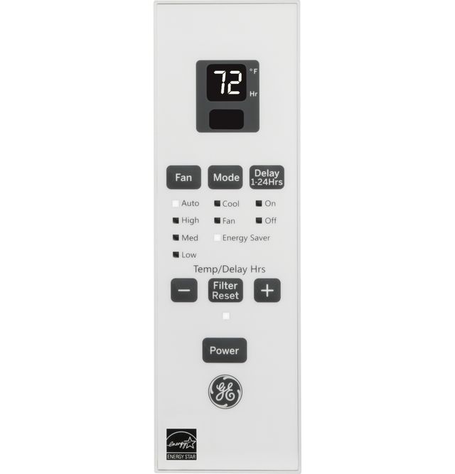 GE® Window Mount Room Air Conditioner-White-2