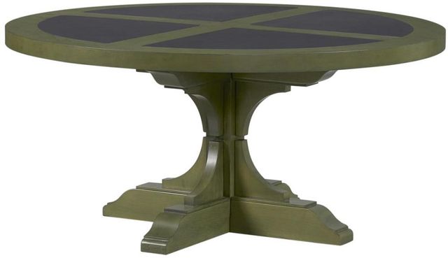 Bernards Tarrington Pistachio Round Cocktail Table-0