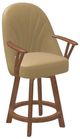 Chromcraft Customizable Bailey Counter Height Swivel Dining Stool-1