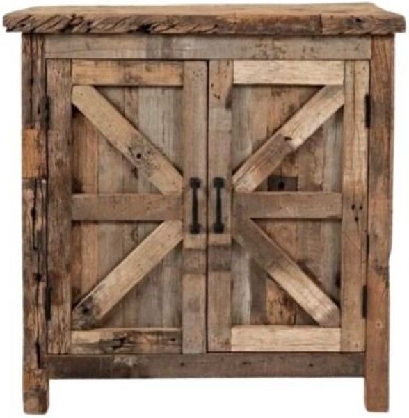 Jofran Inc. Eden Prairie Reclaimed 2-Door Accent Cabinet-1