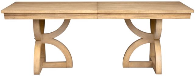 Magnussen Home® Coventry Honey Maple Trestle Dining Table-3