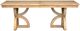 Magnussen Home® Coventry Honey Maple Trestle Dining Table-3