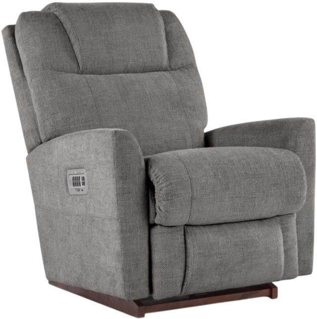 La-Z-Boy® Sparrow Truffle Power Rocking Recliner with Headrest and Lumbar-0