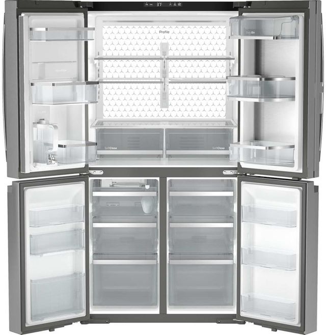 GE Profile™ 36" 28.4 Cu. Ft. Fingerprint Resistant Stainless Steel Freestanding French Door Refrigerator-1