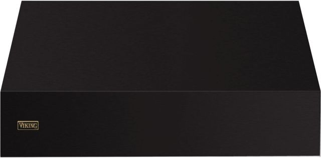 Viking 5 Series 48" Onyx Wall Mounted Range Hood with Brushed Brass Trim-0