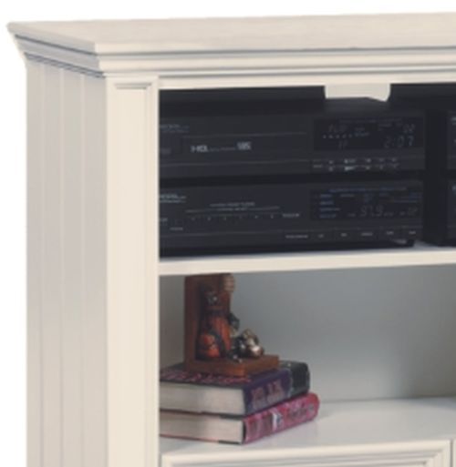 Winners Only® Cape Cod Eggshell White Bookcase-1