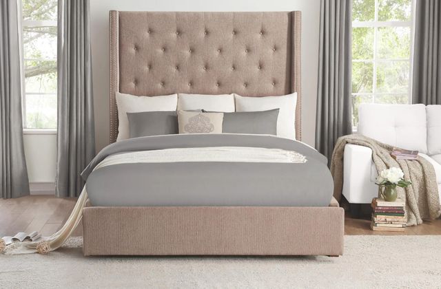 Homelegance® Fairborn Brown California King Platform Bed-2