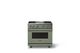 Viking® 5 Series 36" Eucalyptus Pro Style Gas (NG) Range with Brushed Brass Trim-3