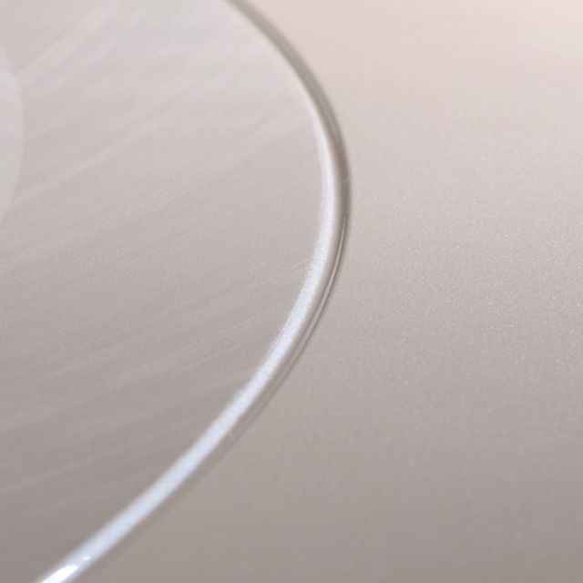 Michael Amini® Carmela Shimmer Ivory Round Dining Table-3