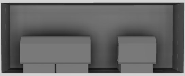 Vent-A-Hood® 54" Gunsmoke Contemporary Wall Mounted Range Hood-3
