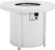 Signature Design by Ashley® Sundown Treasure White Fire Pit Table-2