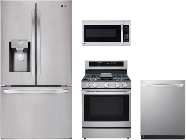 LG 4 Piece Stainless Steel Kitchen Package-0