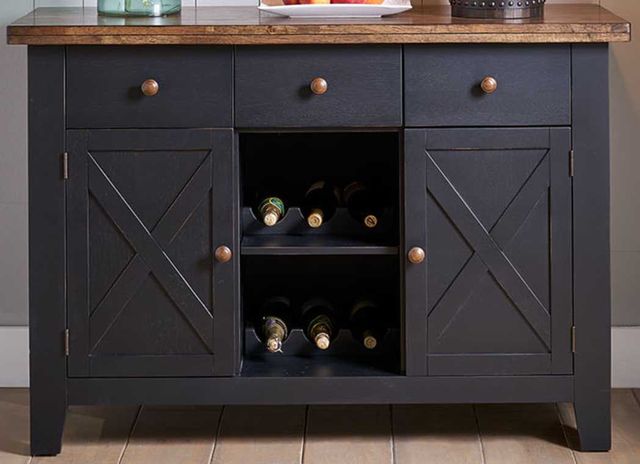 A-America® Stormy Ridge Dining Chicory/Slate Black Server-0
