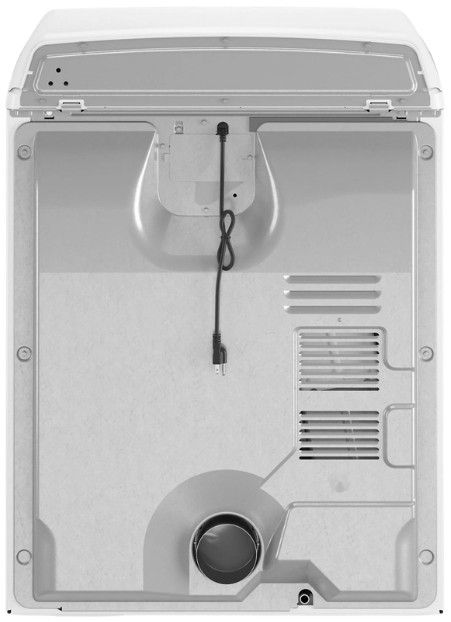 Whirlpool® 7.0 Cu. Ft. White Front Load Gas Moisture Sensing Dryer-4