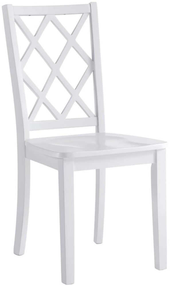 Emerald Home Whitmore White Dining Side Chair-0