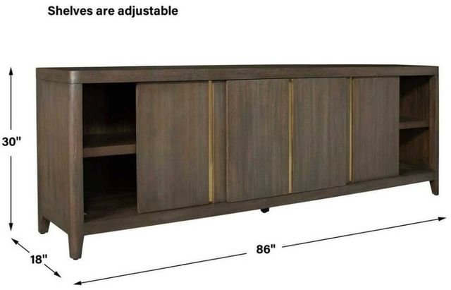 Uttermost® Botero Walnut Console Cabinet-2