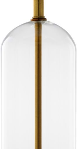 Surya Carthage Clear/Gold Table Lamp-1