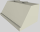 Vent-A-Hood® 42" Wall Mounted Range Hood-Biscuit-4