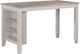 Winners Only® Ridgewood Gray Top Counter Dining Table with Oat Base-0