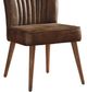 Bermex® Walnut 35" Accent Side Chair-1