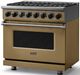 Viking® 7 Series 36" Golden Hour Pro Style Dual Fuel Range-3