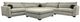Porter International Designs Hercules 2-Piece Pepper Sectional-0